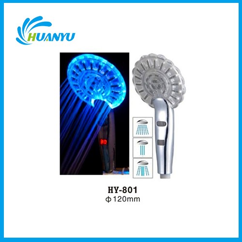 Temperatuer Control LED Shower Head